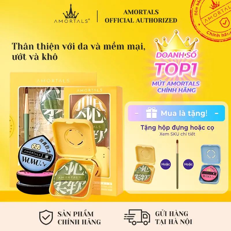 Bông mút AMORTALS Phong cách tùy chọn Trang điểm cho nữ Kem nền siêu mềm không ăn Kem nền dạng lỏng Trang điểm đặc biệt dành cho trang điểm Giao hàng nhanh tận nơi Cosmetic Cotton Pads Makeup Brush Cleaners Mỹ Phẩm Women