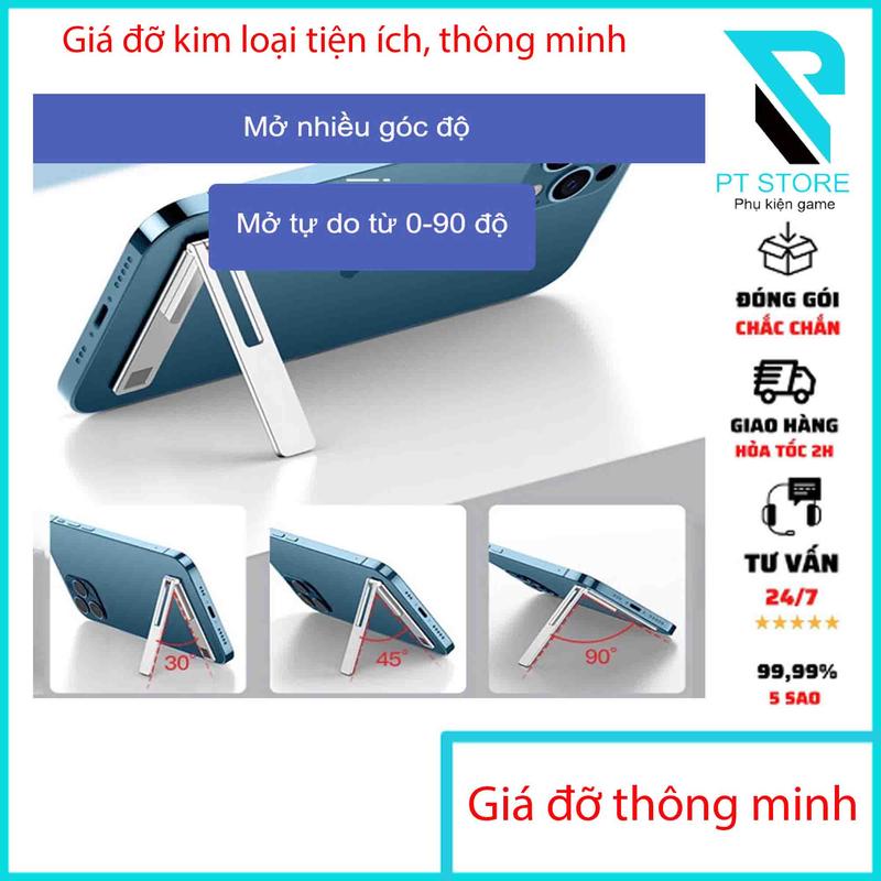 ích Với Giá Đỡ Điện Thoại Kim Loại Gắn Mặt Sau Siêu Nhẹ và Nhỏ Gọn