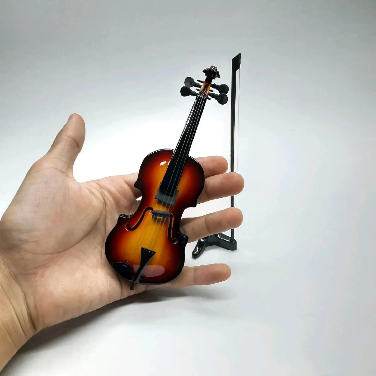 miniatur alat musik BIOLA hiasan rak dinding pajangan koleksi miniatur hiasan meja kerja hadiah kado ultah