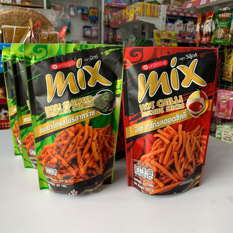 Snack BimBim Mix Thái Lan Gói To 60gr - Hương Vị Đa Dạng Từ Shop Ăn Vặt Của Mẹ Mun