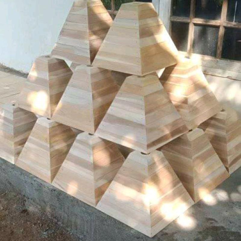 umpak payung jati cor beton 0