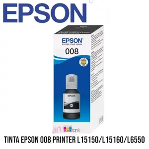 TINTA EPSON 008 BLACK +COLOUR PRINTER L15150/L15160/L6580 Yellow