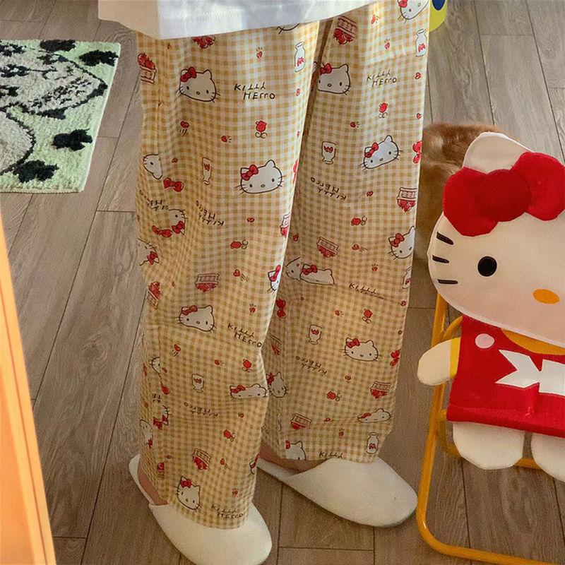 Product Introduction of Quần Ngủ Hoạt Hình Nhật Bản, Phong Cách Hello Kitty Ins, Quần Chống Muỗi Sớm Cho Nữ Sinh, Quần Thường Ngày Ký Túc Xá Dễ Thương, Quần Đi Bộ Women Áo Top 12