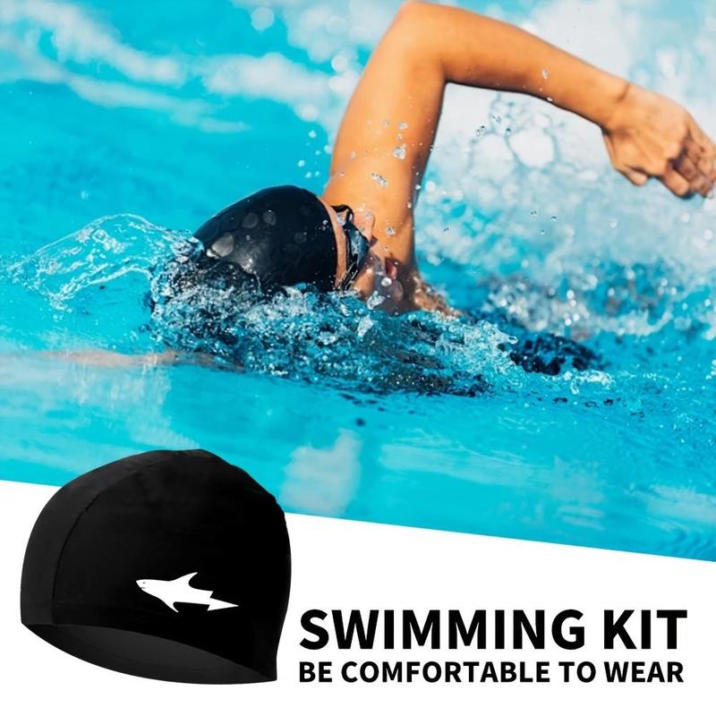 Product Introduction of Swimming Goggles & Nose Clip & Ear Plugs & Hat Set, 1 Set Adjustable Waterproof Goggles, Sports Accessories For Swimming 39