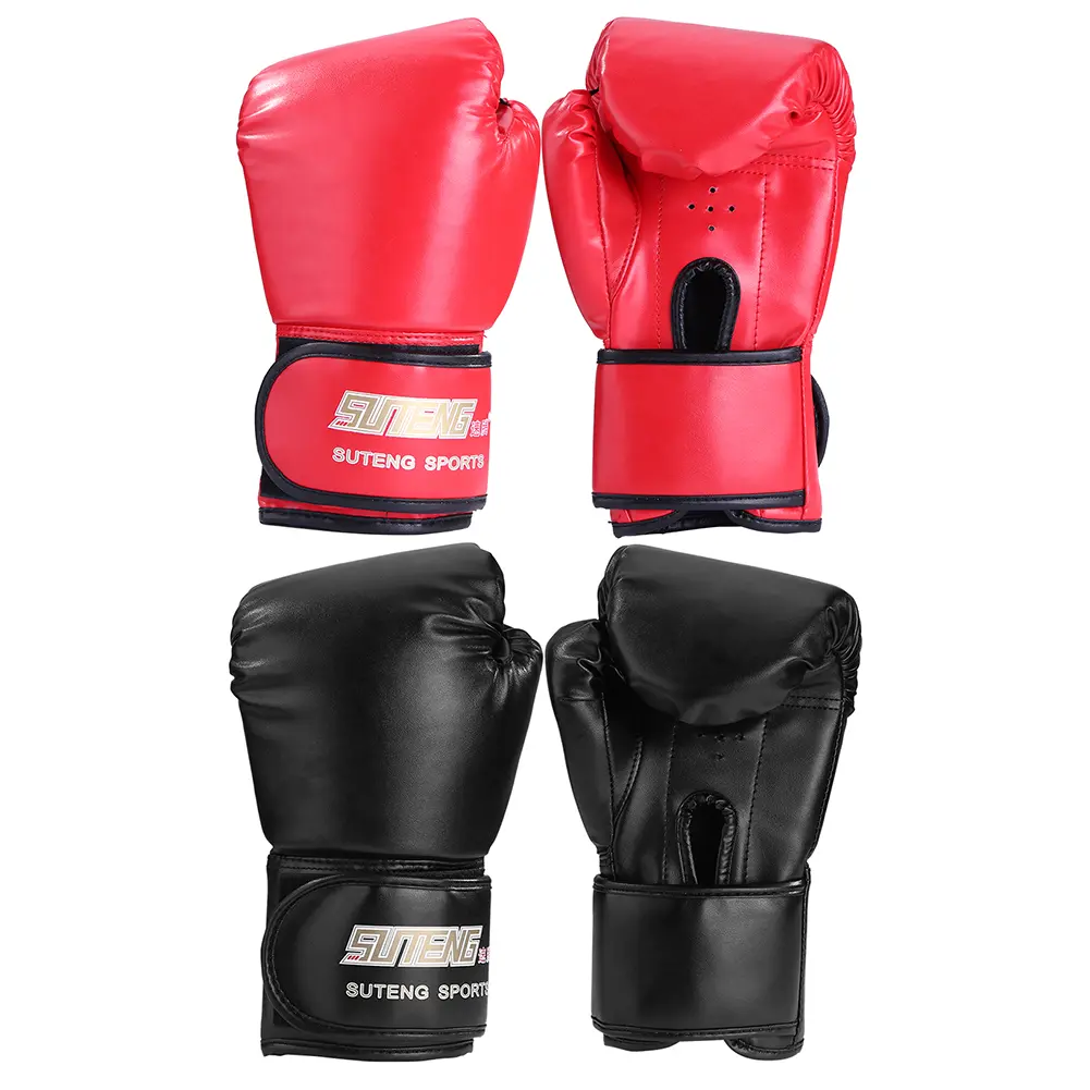 2pcs Boxing Gloves Breathable Sponge Muay Thai Competition Glove Sports Supplies