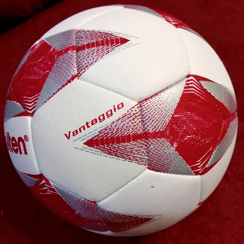 BOLA SEPAK  MOLTEN AFC NEW MERAH SIZE 5 BOLA JAHIT MESIN SATU PAKET MURAH [COD] 5