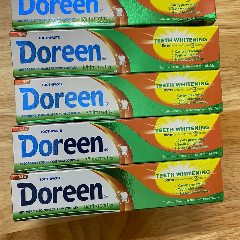 Combo 10 tuýp kem đánh răng doreen 45g 0