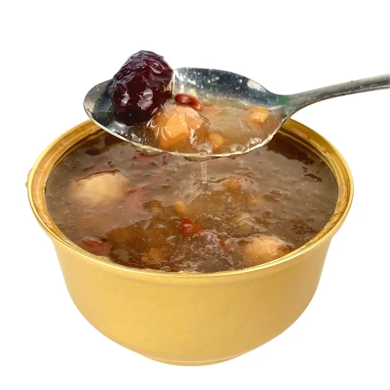 [ MỚI LẠ] Yến chưng Bát Bảo - yến, táo đỏ, hạt sen, kỷ tử, long nhãn, đậu phộng, đậu đỏ, đậu xanh 280gram yensao 4