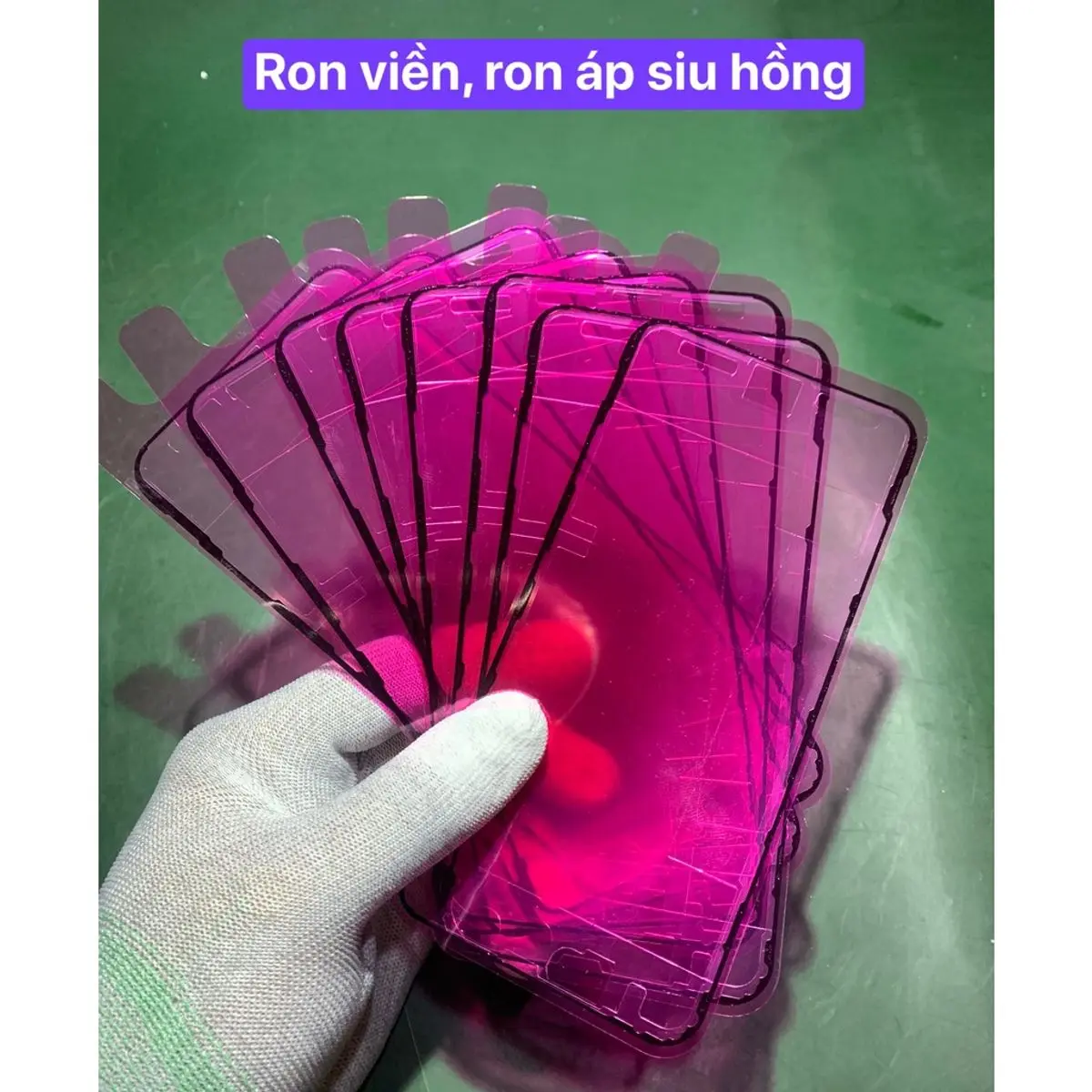 Ron viền màn hình , ron áp siu hồng | Giá rẻ