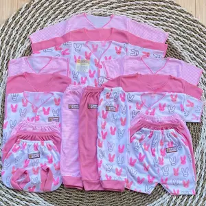 Paket Baju Bayi Newborn 18 pcs  0-6 Bln  Perlengkapan Bayi Baru Lahir & Kado Baby Giftset Paket Lahiran Setelan Baju Bayi Celana Bayi Baru Lahir Baju Panjang Celana Panjang Baju Pendek Celana Pendek Baju Kutung Celana pop