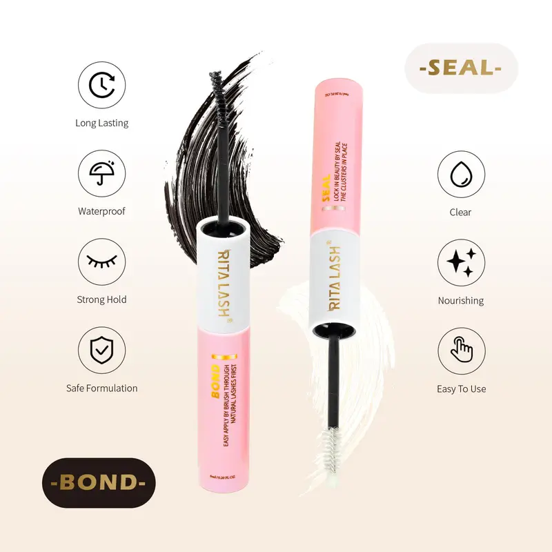 Double-ended False Eyelash Glue, 1 Count Quick Drying Self Grafting Eyelash Glue, Professional Makeup Accessories for Women, Makeup Products, Cosmetic 2