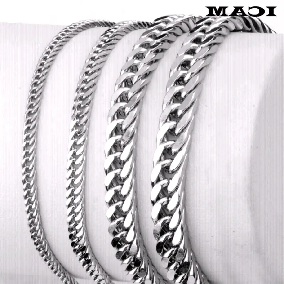 Gelang Rantai Solid Pria Keren Elegan Bracelets