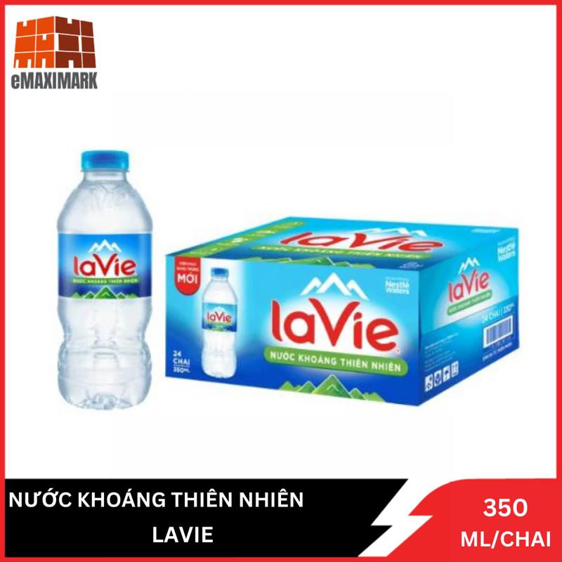  Nguyên Thùng Nước Khoáng Thiên Nhiên Lavie Chai 350Ml 