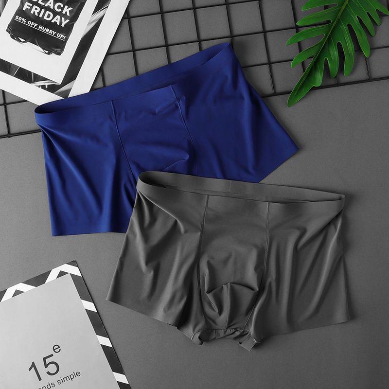 Product Introduction of Combo quần lót nam đúc su nhật bản,quần sịp nam thun lạnh boxer mềm mịn co giãn đàn hồi XM7 Menswear Quần Boxer 5