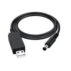 USB Power Boost Converter Cable 5V to 9V 12V DC Step Up 1A Kabel