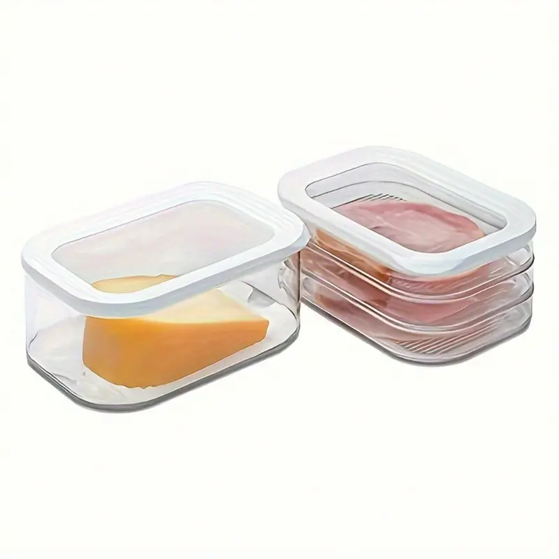 3 Layer Meat Storage Container, Reusable Food Storage Box with Lid, Food Storage Container for Meat, Fruit & Vegetable, Kitchen Accessories, Utensils 3