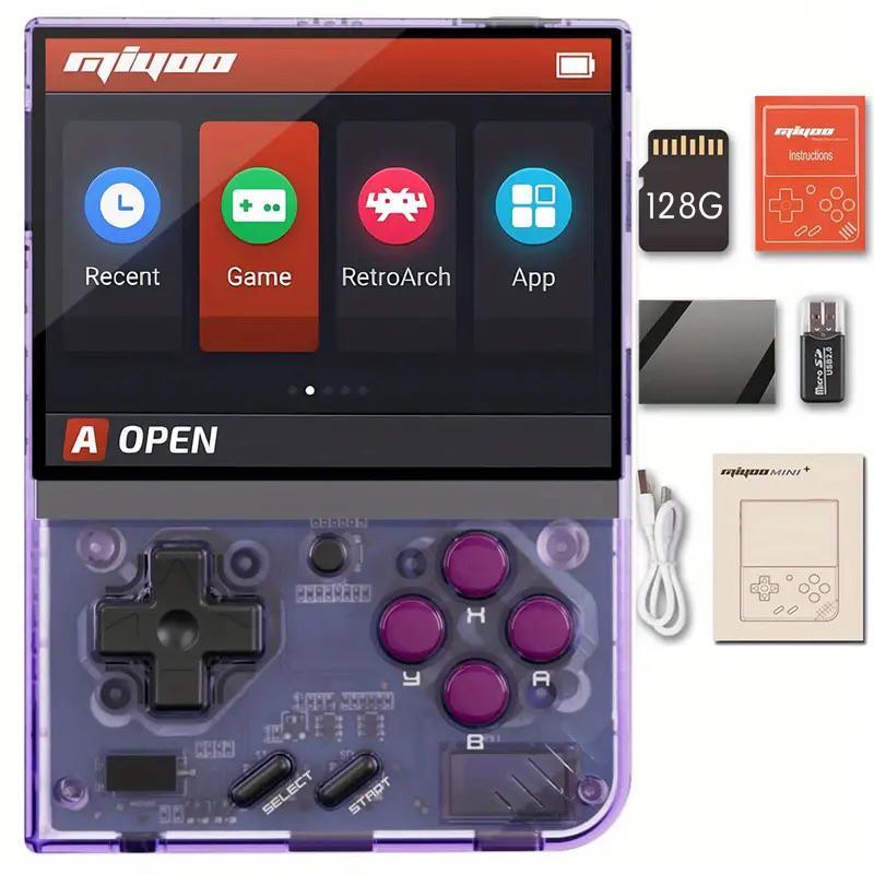 Portable Retro Handheld Game Console for Gift, 1 Piece 3.5 Inch IPS HD  Screen Eye Protection Game Console for Children's Gift, Linux System Classic  Game Simulator, Simulator for Gaming, Handheld Gaming Device