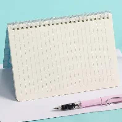 A5 Spiral Notebook Aesthetic Journal Motif 4