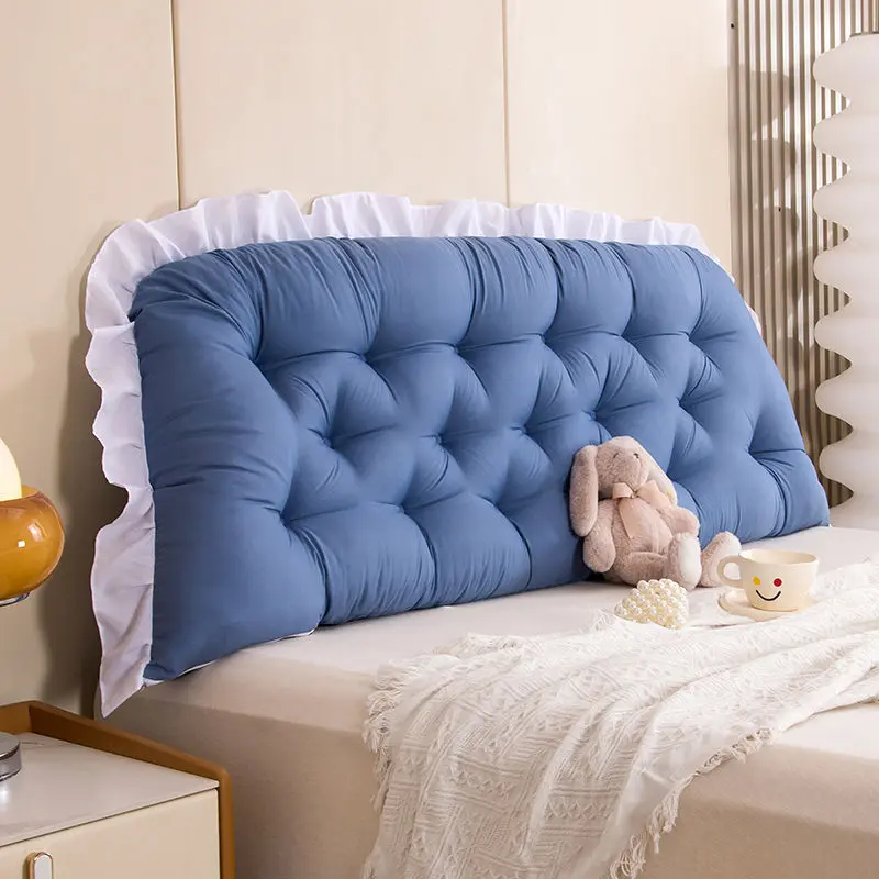 Đệm Ghế Sofa Đầu Giường Đệm Nệm Mềm, Tựa Lưng Lớn, Phong Cách Ins, Đồ Trang Trí Giường Công Chúa Dễ Thương, Vỏ Mềm Tatami, Thích Hợp Cho Ký Túc Xá Và Ghế Sofa 7