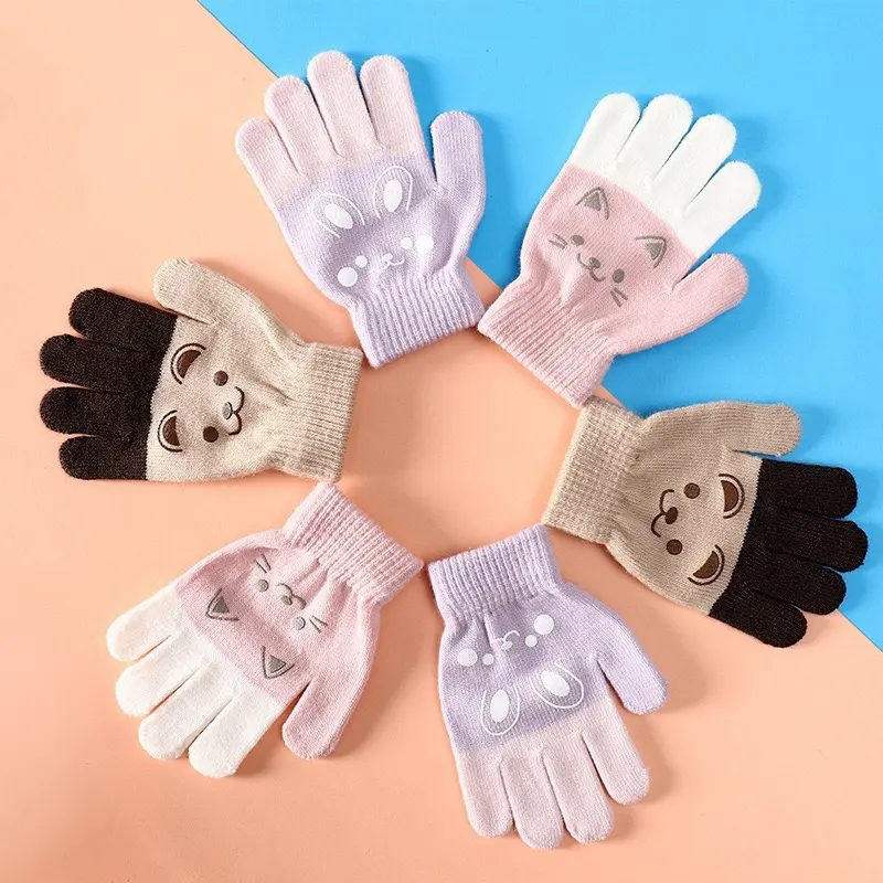 FeelMe KK-170 Sarung Tangan Anak Musim Dingin Rajut Halus | Winter gloves l hand gloves 0