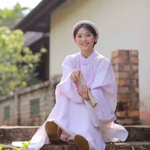 Áo Tấc,áo ngũ thân tơ óng tím nhạt lót trắng cho nam hoặc nữ