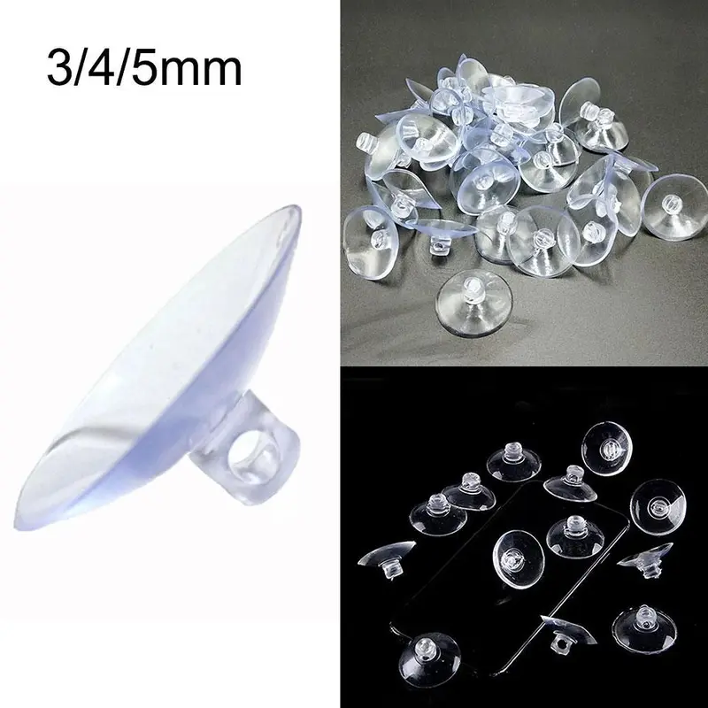 Cốc Hút PVC, 12 Chiếc, Cốc Hút Nhỏ Có Thể Tháo Rời Thích Hợp Cho Nhà Bếp, Phòng Tắm Và Vòi Hoa Sen, Dán Tường, S1Q9 2