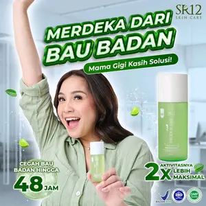 DEODORAN SR12 AMPUH HEMPAS BAU KETIAK / DEODORANT SPRAY SR12 BPOM / MENCERAHKAN KETIAK / DEO TAWAS Pencerah
