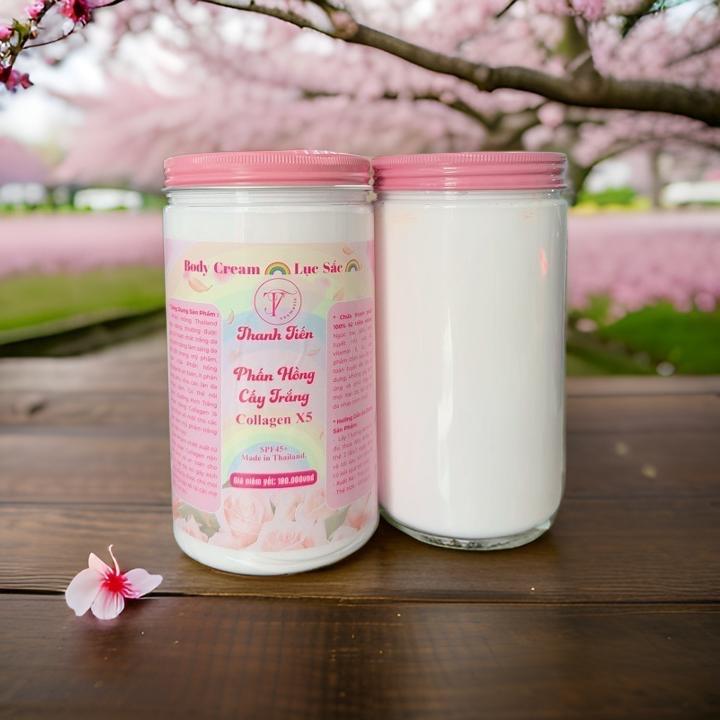 (1KG) Kem Body Cream Lục Sắc Phấn Hồng Cấy Trắng Thanh TiếnSPF45+ hoặc (1KG) Kem Body Cream AHA, BHA, RETINOL Tẩy Mạnh Làm Đẹp Da