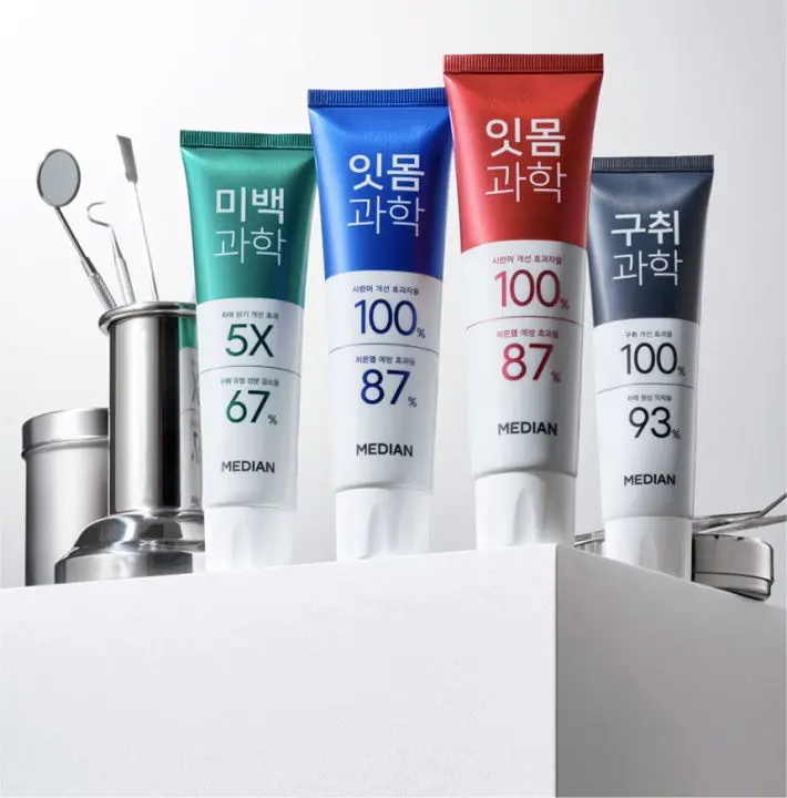 Kem Đánh Răng Hỗ Trợ Trắng Răng Median Dental IQ Original Chính Hãng 1
