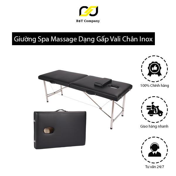  GIƯỜNG VALI NHẬP KHẨU giường vali inox giường vali gấp gọn giường phun xăm tiện lợi di chuyển lưu động nâng hạ dộ cao chuẩn hàng L1 | ghe goi đầu spa giường nối mi ghế gội đầu gấp gọn người lớn giường gội bàn gội dưỡng sinh giường  gội 