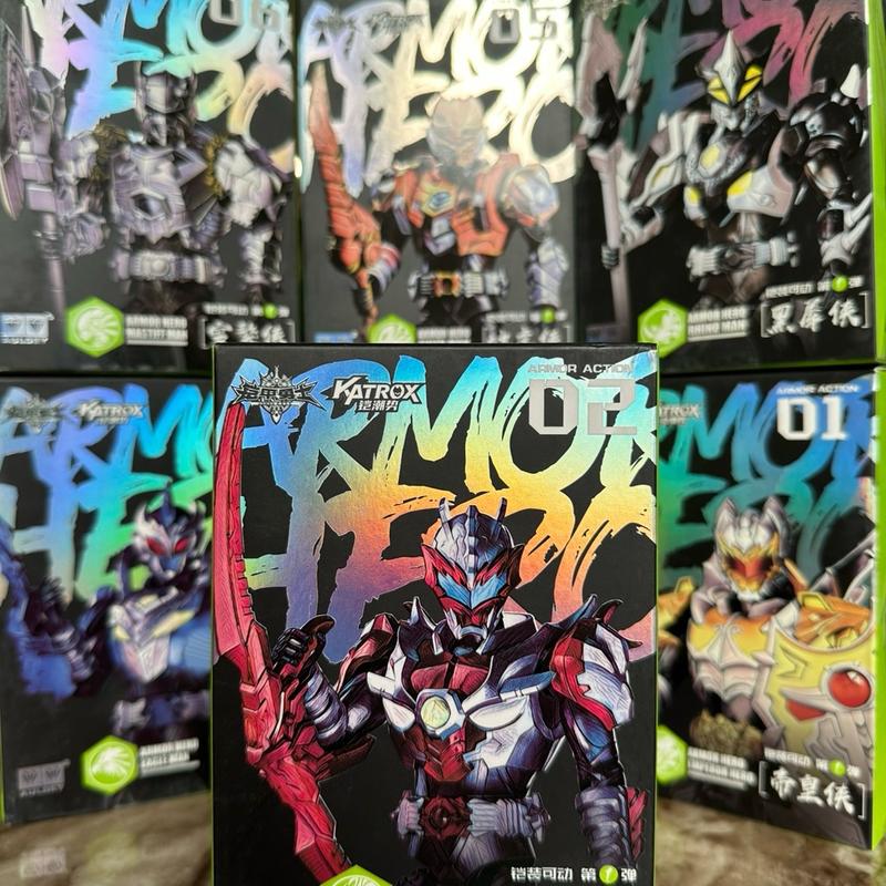 Auldey Đồ chơi trẻ em tuổi thơ - Anh hùng trái đất - Armor Hero