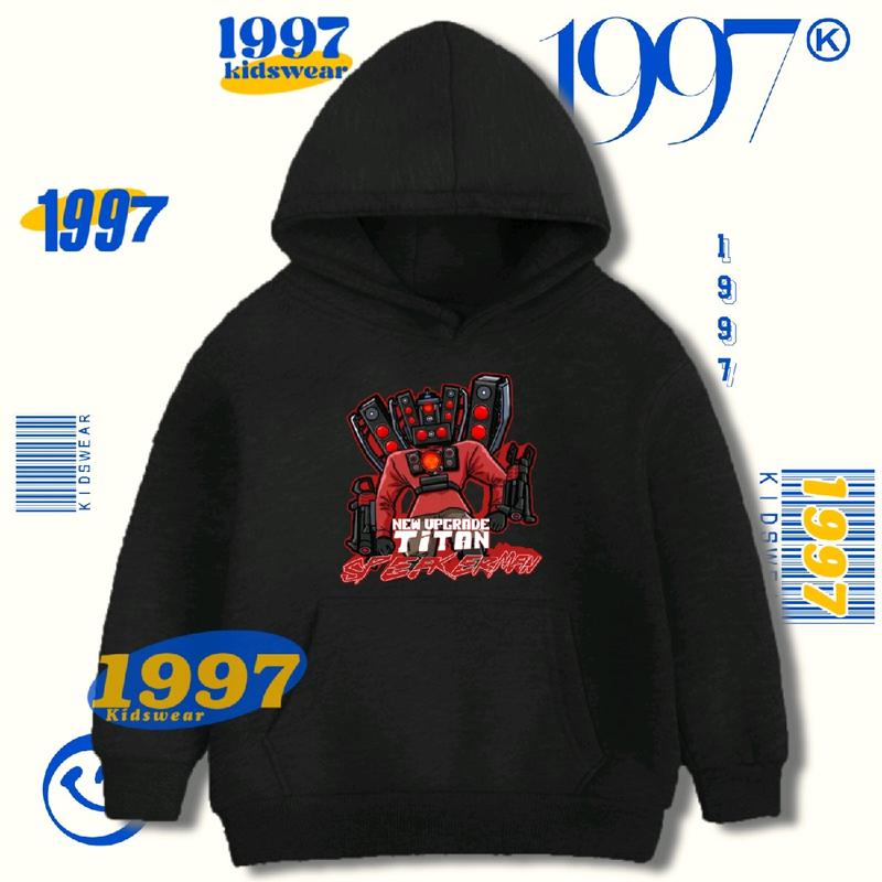 Jaket Anak - Hoodie Sweater New Upgrade Titan Speakerman Karakter Skin Skibidi Toilet TV Man Universe Kaos Baju Tshirt Kids Character TV Men Spikerman Speakermen Spikermen DrillMan ClockMan Kameraman TVMan Murah Unisex Cewe Cowo Perempuan Laki laki 001 1