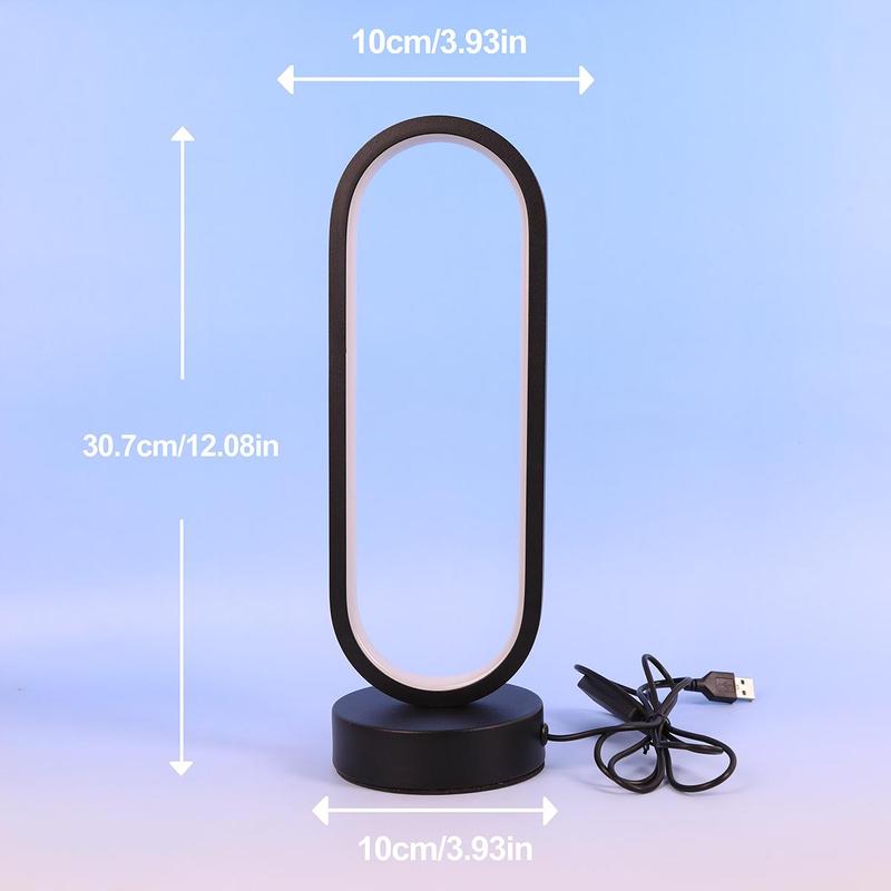 USB Powered LED Desk Lamp, 3-color Dimming Ambient Desk Light, Eye Protector LED Desk Lamp for Home Office Bedroom Study Room 1