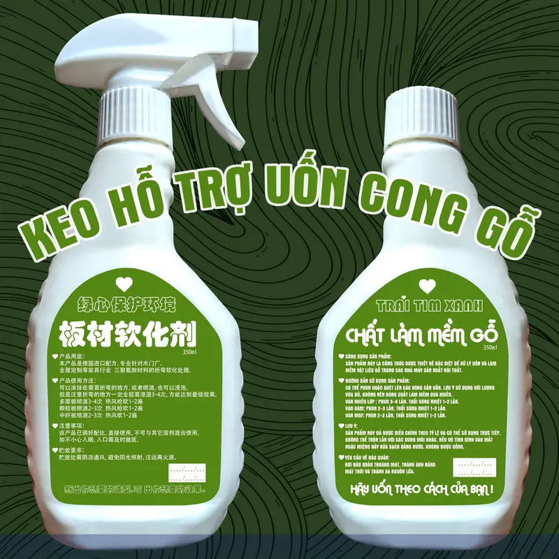 Keo hỗ trợ uốn cong, chất làm mềm gỗ 330ml tiện dụng 1