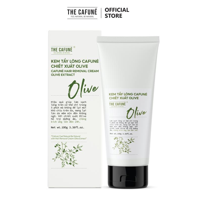 Kem Tẩy Lông Olive Tẩy Sạch Vùng Lông Một Cách Nhanh Chóng, Dễ Dàng, Không Đau Rát | Phù Hợp Cho Mọi Loại Da 100g