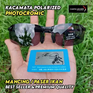 Kacamata Paser Ikan Polarized Photocromic Kacamata Memancing Ikan