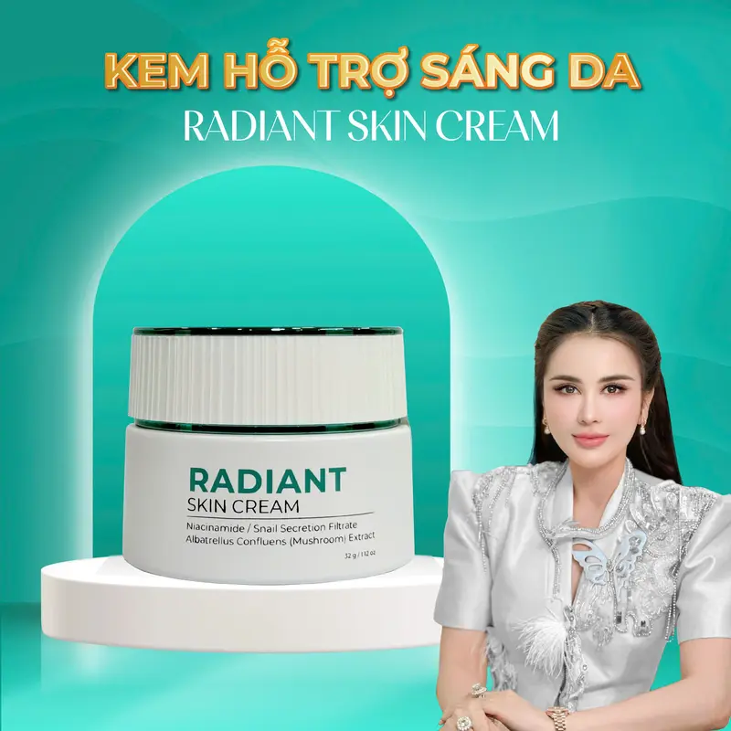 JT14 - Kem hỗ trợ sáng da Nhã Lê - Radiant Skin Cream - Dưỡng ẩm giúp da mềm mịn 2
