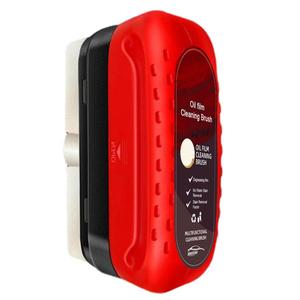 Car Windshield Cleaner, 120ml Car Glass Oil Film Cleaner with Reusable Foam Sprayer, Versatile Effective Glass Cleaning Brush, Car Cleaning Tool