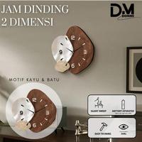 Gambar Jam Dinding Ukir Kayu Estetik Terlaris – Jam Dinding Aesthetic Vintage untuk Interior Rumah & Ruang Tamu - (102) 30x30 dari Donmi store Kab. Tangerang 1 Tokopedia