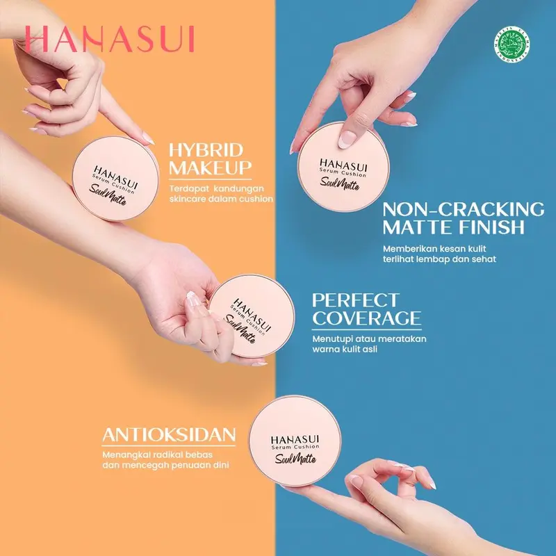Nazwa Beauty Hanasui Serum Cushion SoulMatte 5