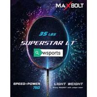 Gambar Raket Badminton Maxbolt Superstar LT Original dari wsports Kota Kediri 1 Tokopedia