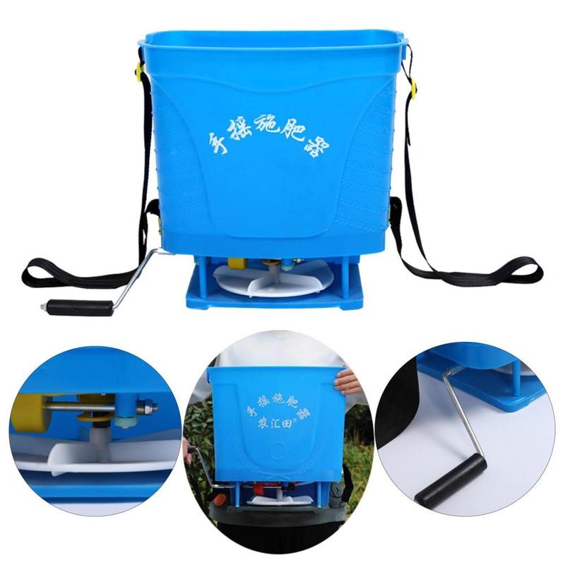 20L Fertilizer Spreader Handheld Vegetables Granular Fertilizer Applicator 6