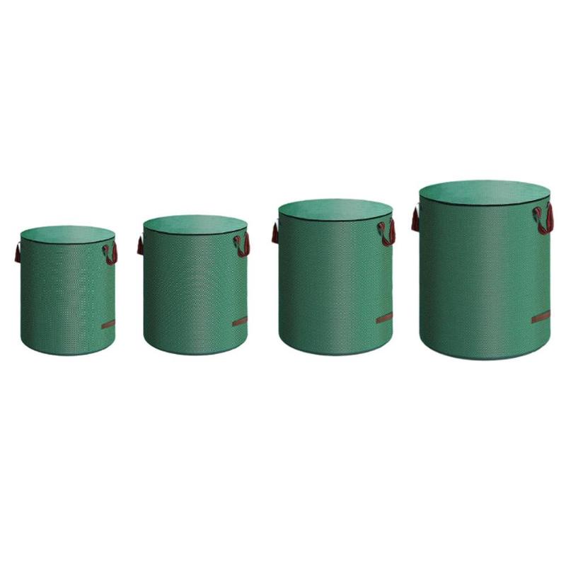 Waste Collection Storage Container Lawn Collecting Leaves Grass ...