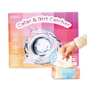 "TẤM GIẶT CHỐNG PHAI MÀU Q-MEN - 50 TỜ NGĂN CHUYỂN MÀU, BẢO VỆ QUẦN ÁO TRONG MÁY GIẶT!"