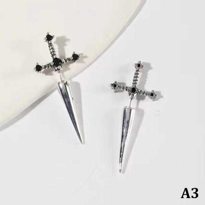 Product Introduction of Bông Tai Kiếm Gothic, Phong Cách Punk Ngầu Cổ Điển Vòng Bít Tai, Bông Tai Dao Găm Goth, Quà Tặng Cho Phụ Nữ 20