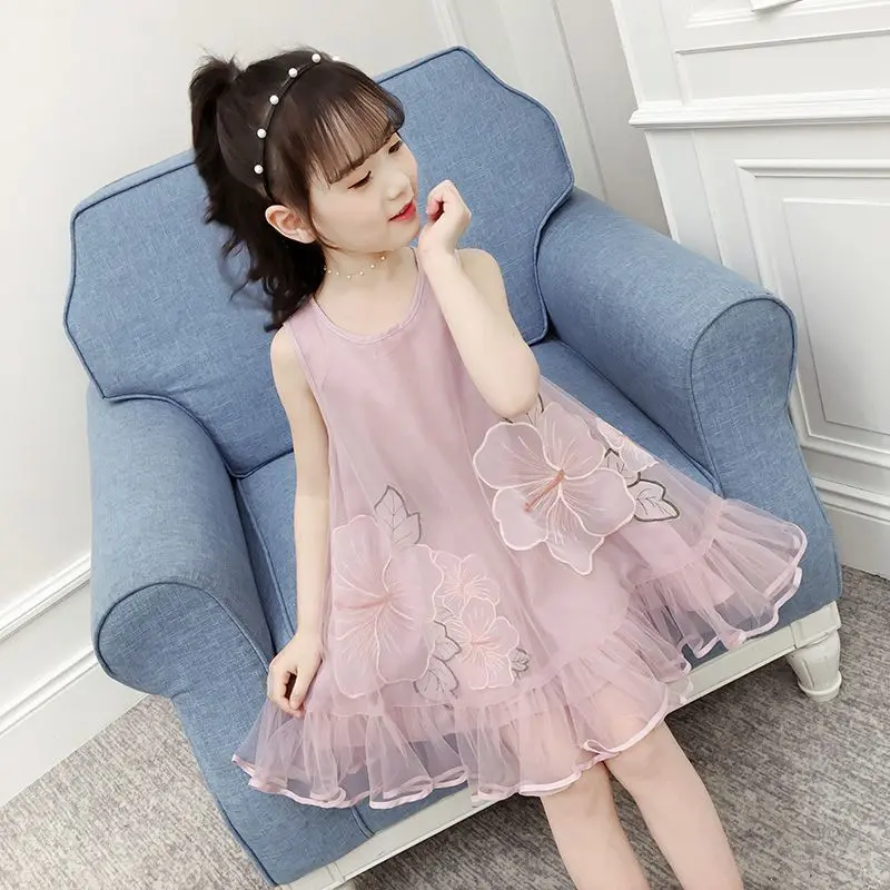 Váy Bé Gái, Thời Trang Mùa Hè, Váy Công Chúa, Váy Gạc Phồng Cổ Điển Cho Bé Gái, Hàng Mới Về Mùa Hè 2024, Thời Trang Mùa Hè Cho Trẻ Em