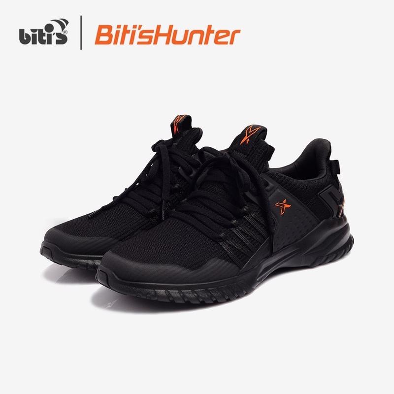 {TĂNG 1 SIZE] Giày Thể Thao Cao Cấp Nam - Nữ Bitis Hunter X 2k19 Jet Black - DSMH02200DEN/DSWH02200DEN