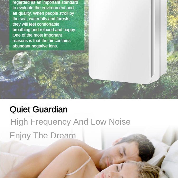 Product Introduction of Home Air Cleaner Office Commercial Anion Purifier Dust Removal PM2.5 Household Appliances 15