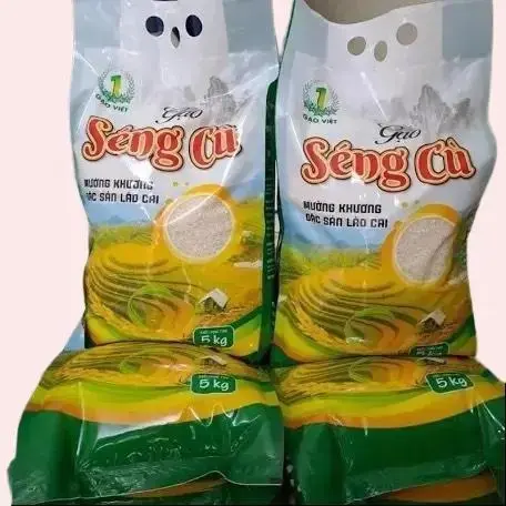 Gạo Séng Cù hạt tròn túi 10kg ưu đãi- gạo to tròn, cơm dẻo mềm như xôi food 2