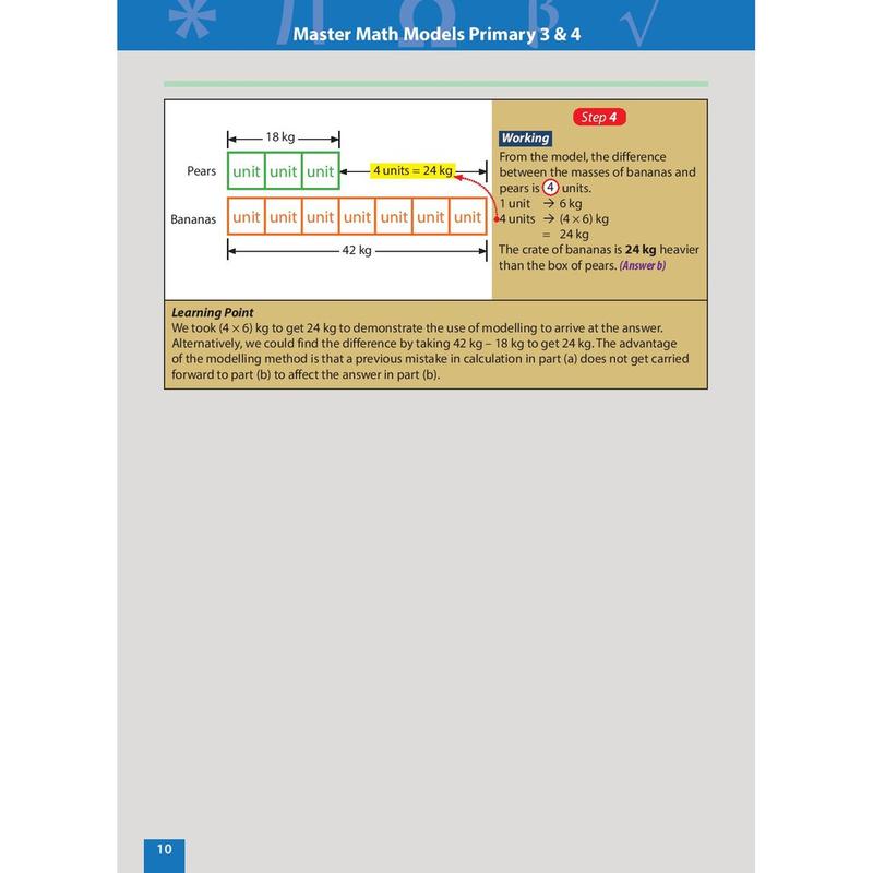 Product Introduction of original Master Math Models Primary 3 & 4 Book 3  Fractions | Singapore Mathematics Model Drawing Strategies | MOE New Syllabus 16